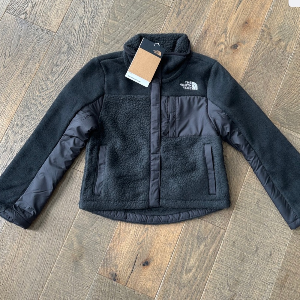 TNF Big Girl Snap Button Fleece Jacket